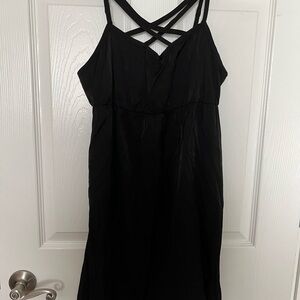 Black Strappy Dress